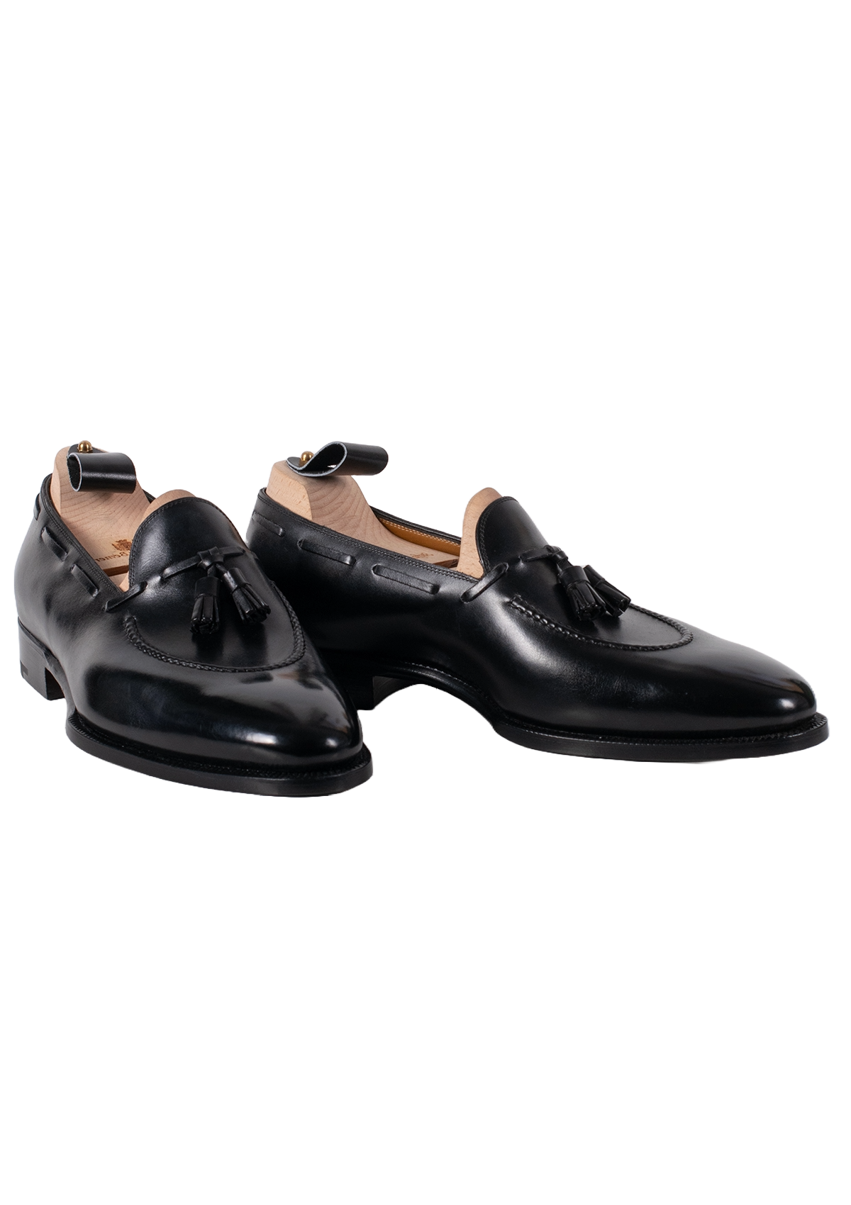 Black Tassel Loafers