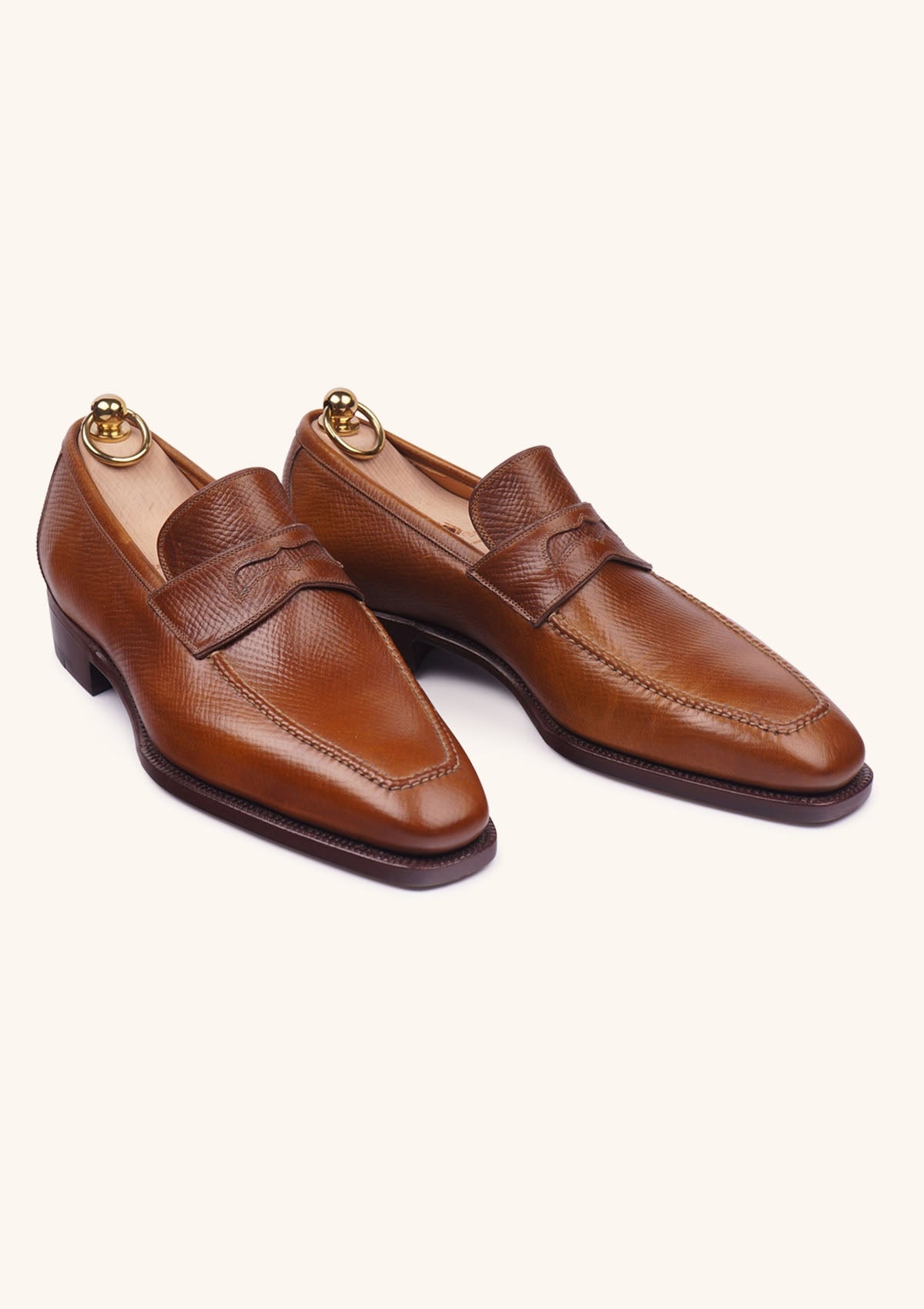 Cinnamon Penny Loafers