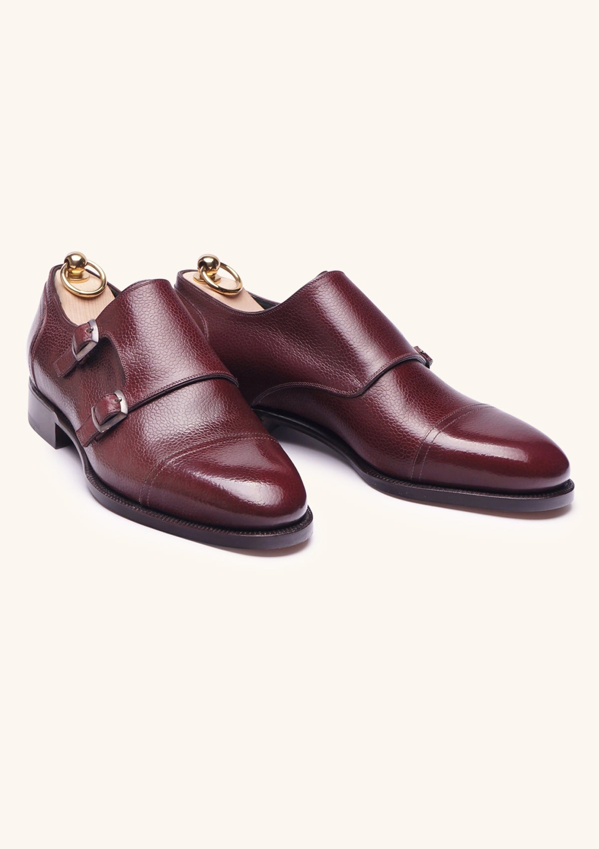 Bordeaux Double Monkstraps