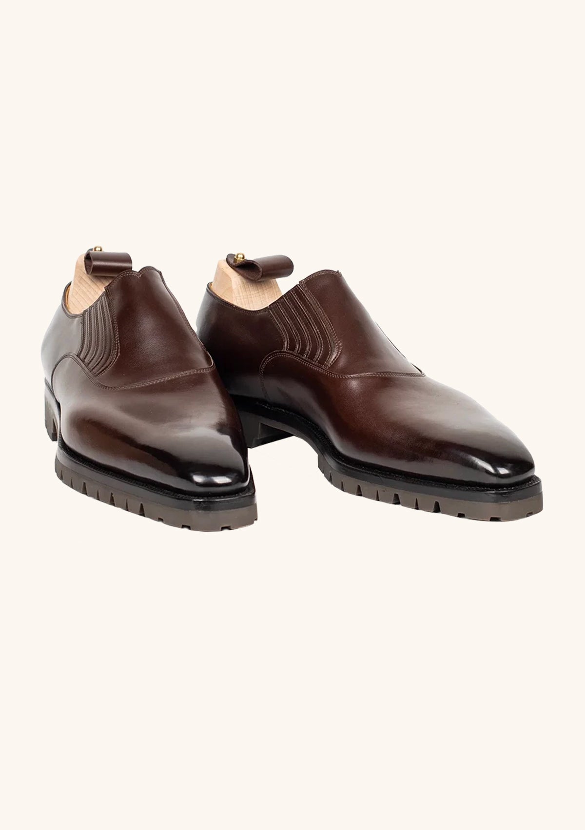 Dark Brown Lazy Man Oxford
