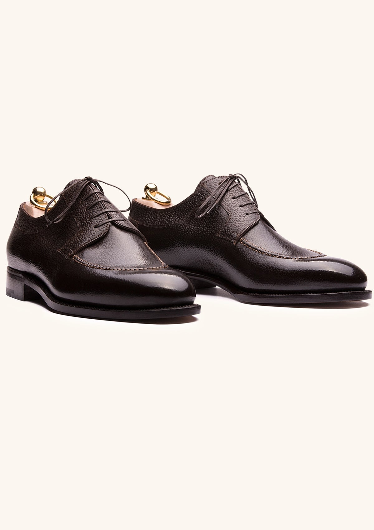 Dark Brown Five Eyelet Derbies
