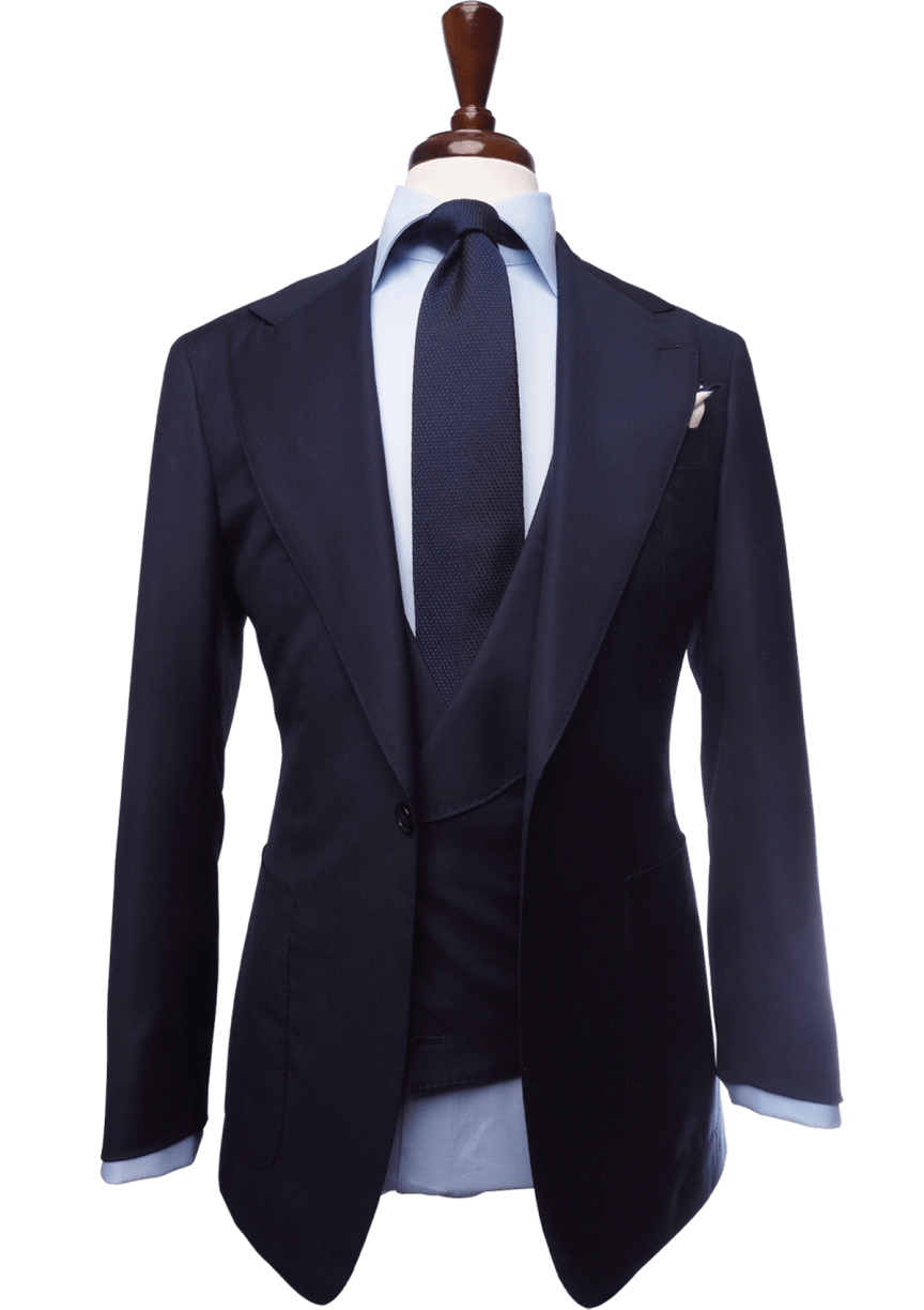 Perfect Blue Peak Suit