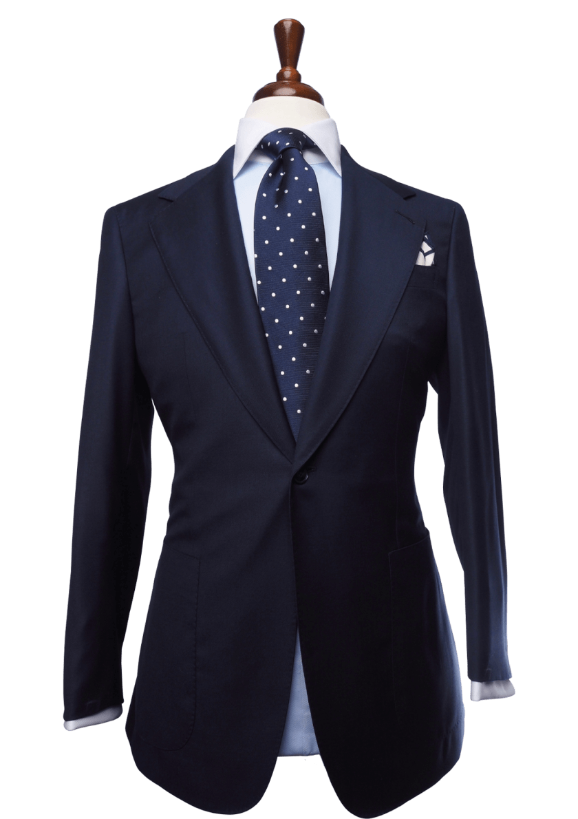Perfect Blue Notch Waistcoat