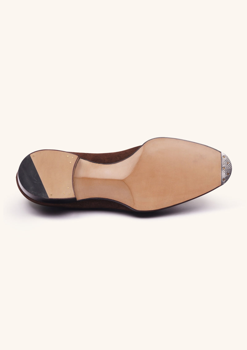 Chocolate Brown Bow Tie Loafers