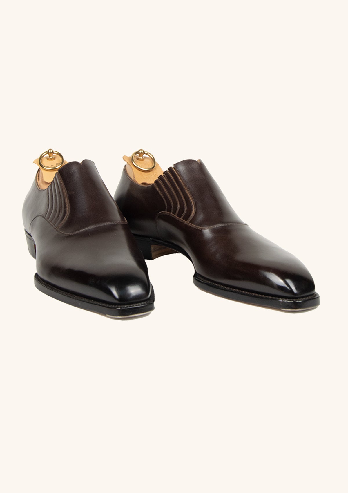 Dark Brown Lazy Man Oxfords
