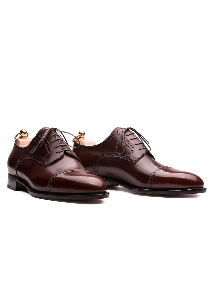 Brown Brogue Derby shoes