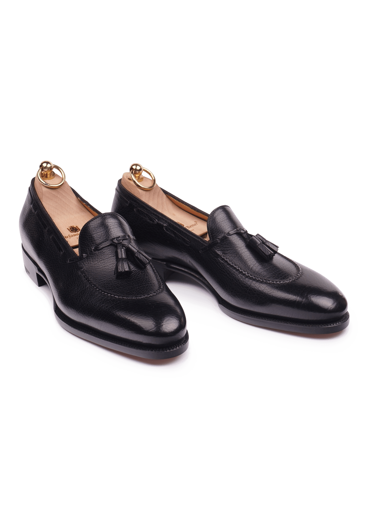 Black Tassel Loafers