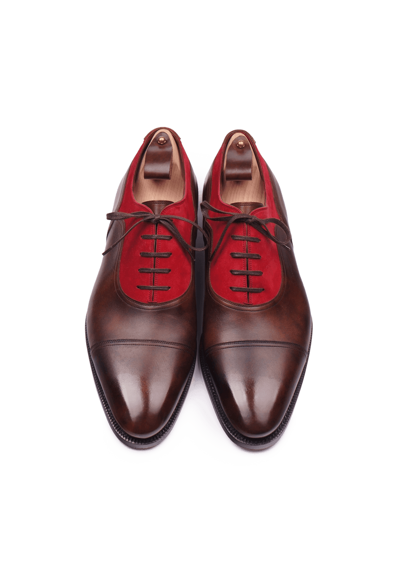 Chelmer and Red Balmoral Oxfords