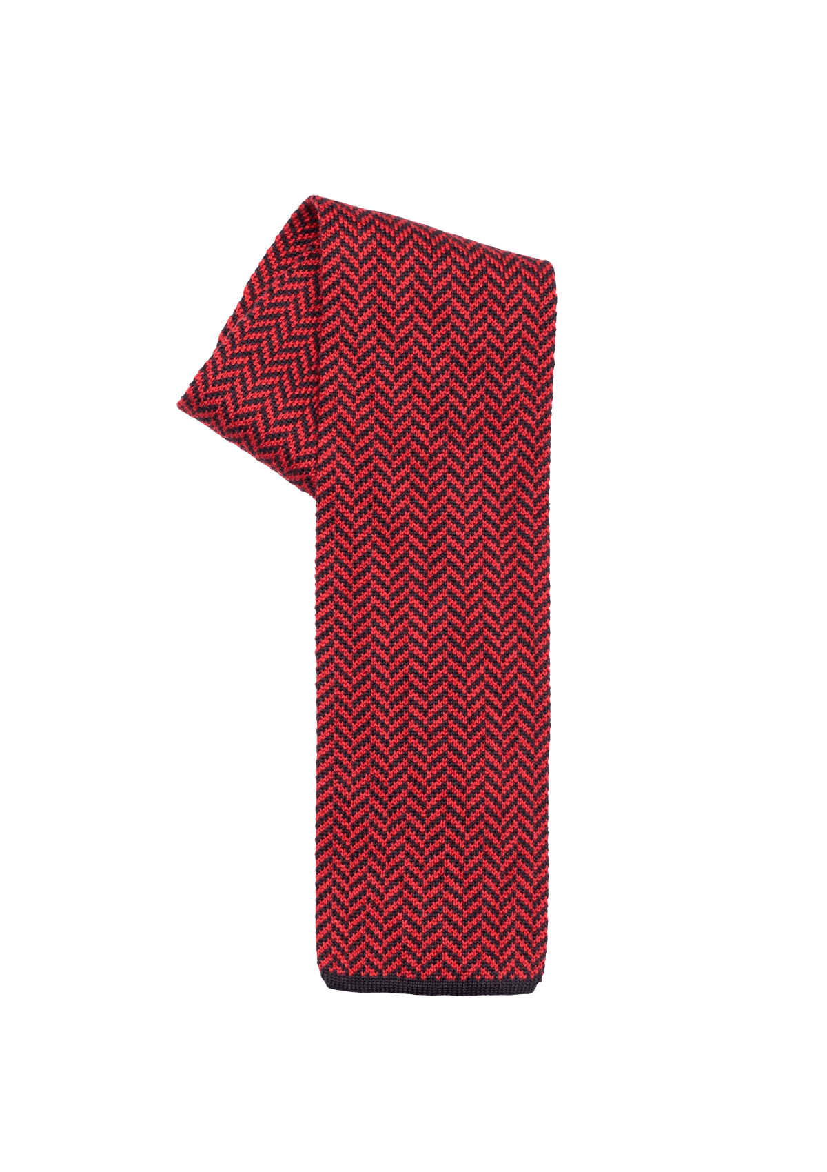 Ruby Red Cotton Maglia Tie