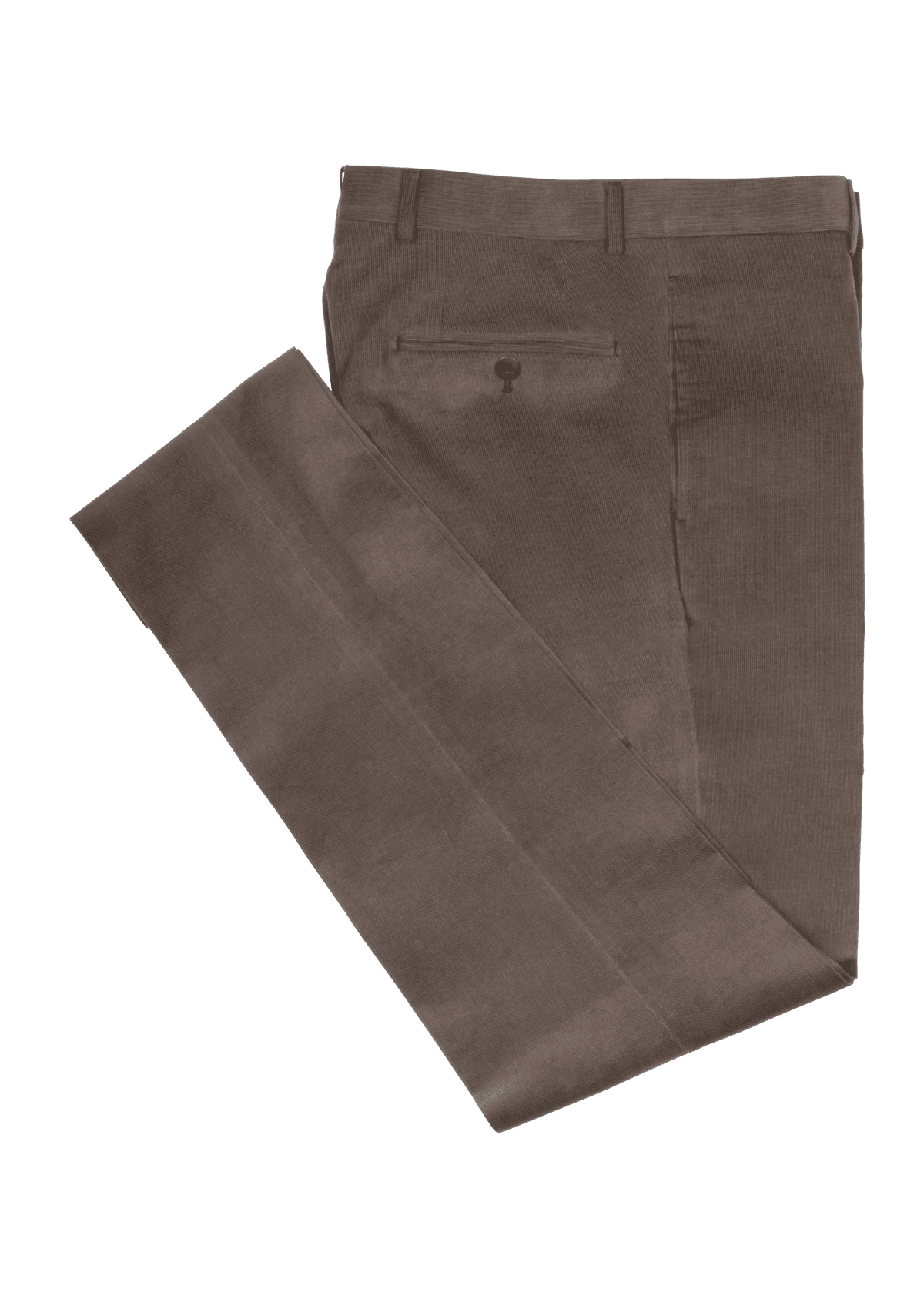 Brown Men's Light Velvet Trousers