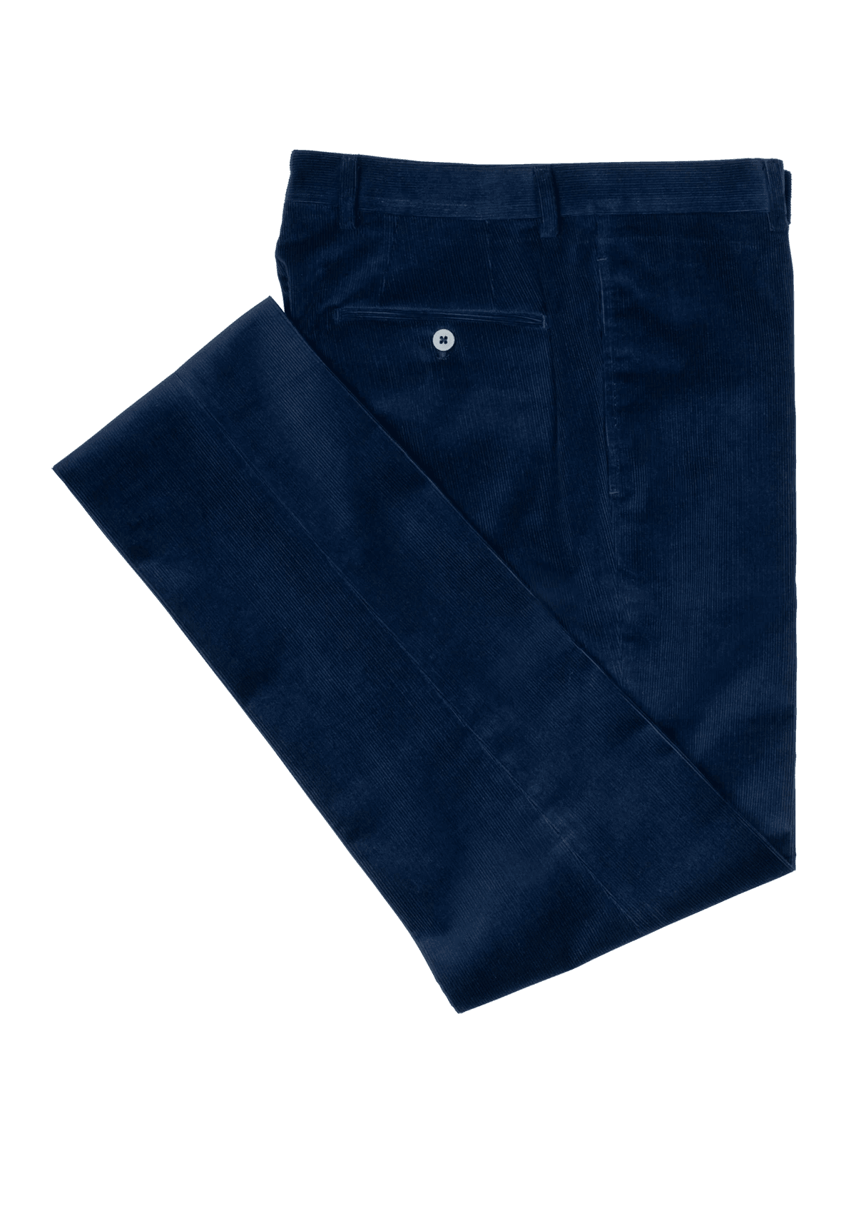 Blue Men's Corduroy Trousers