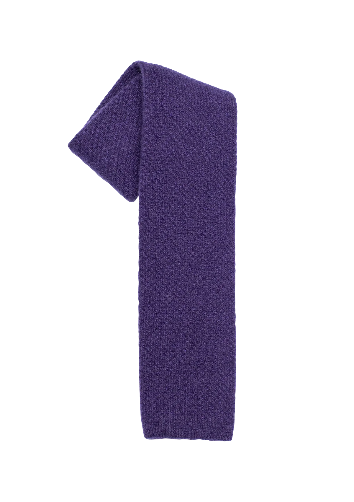 Purple Wool Maglia Tie