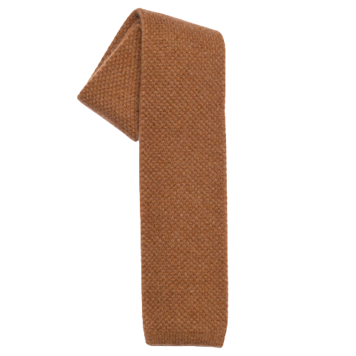 Cinnamon Wool Maglia Tie