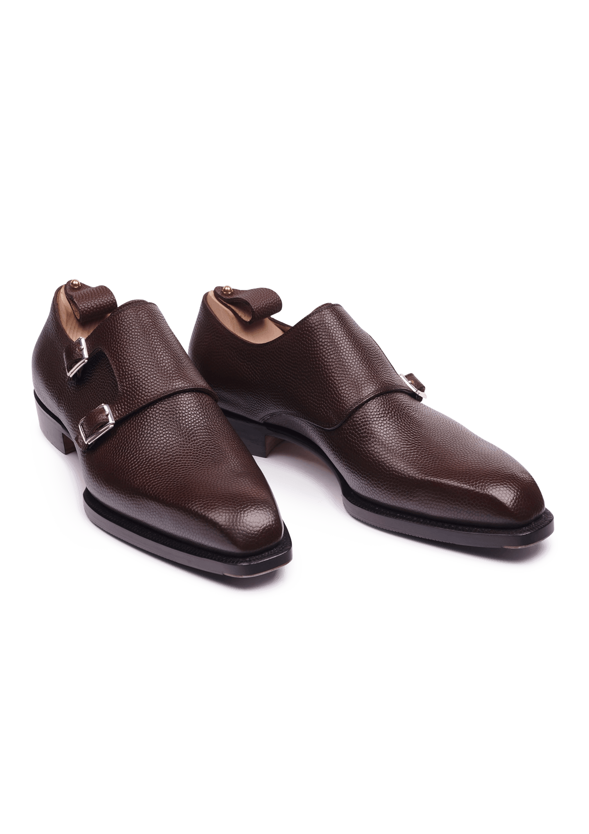 Clarks monk strap shoes sales