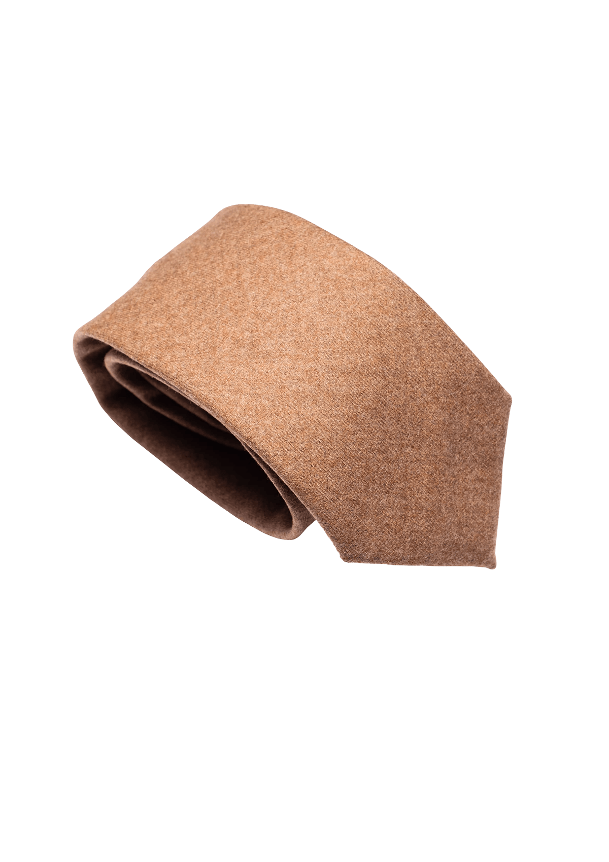 Beige Wool Classic Tie