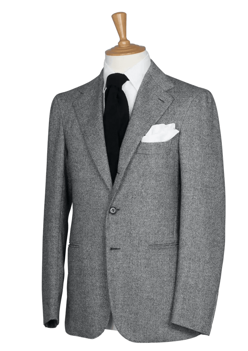 Grey Unstructured Sport Coat