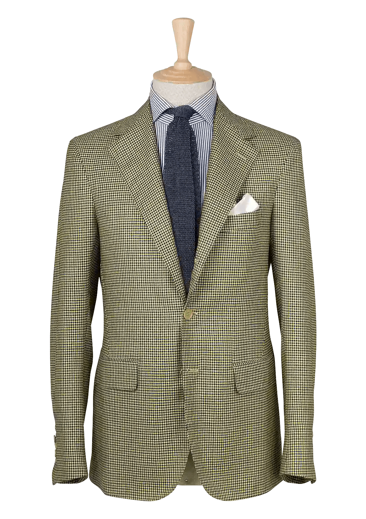 Mustard Check Men's Jacket