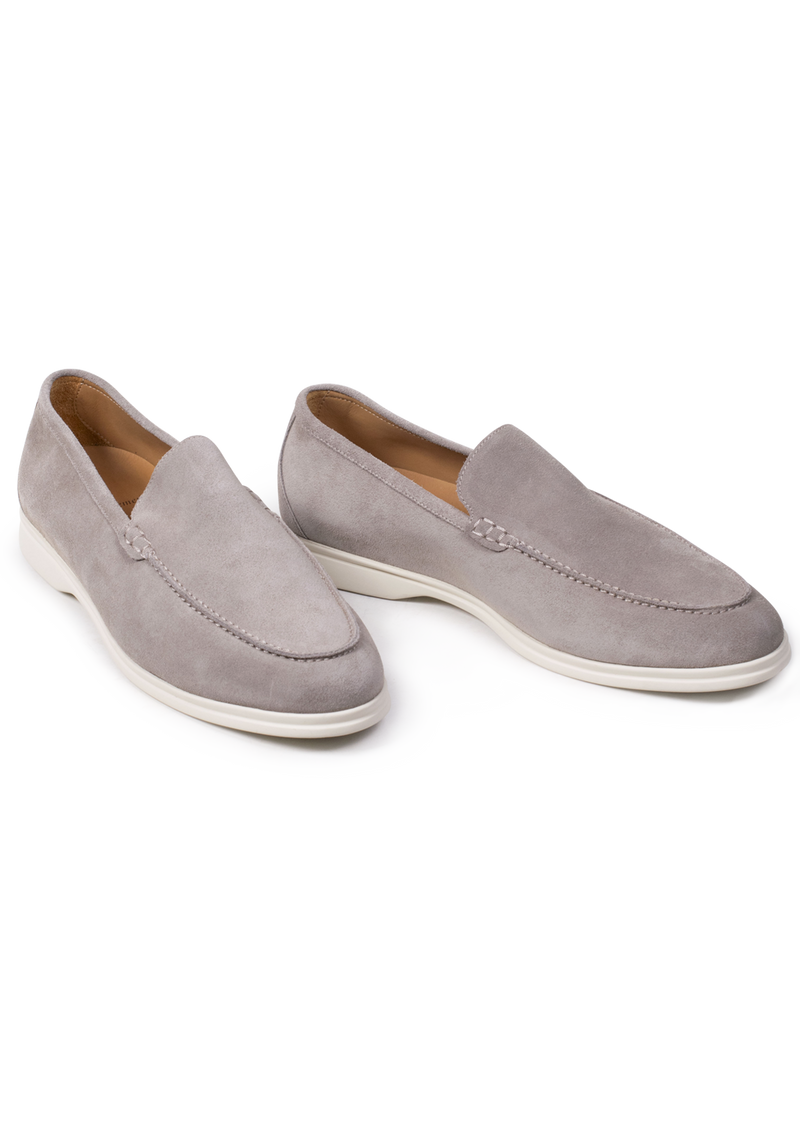 Taupe Kudu Reverse Stefano Bemer Walk Loafers