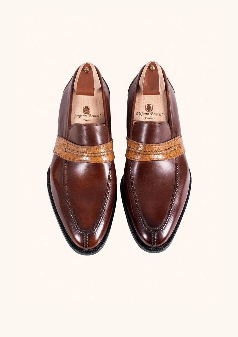 Penny Loafer with Eel Strap