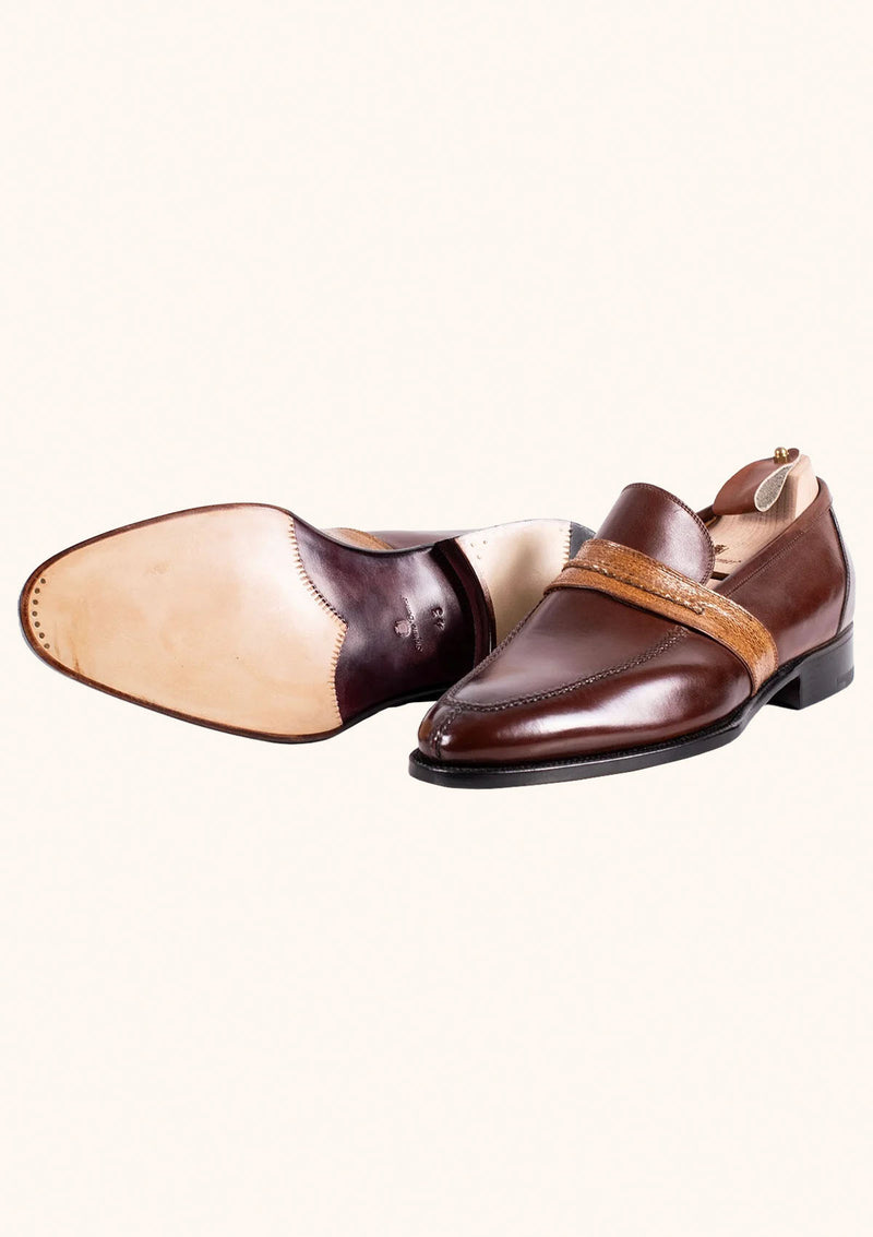 Penny Loafer with Eel Strap