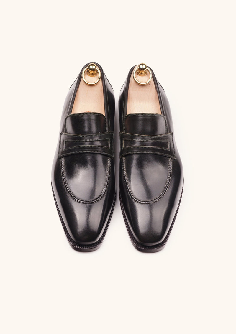 Midnight Green Penny Loafers