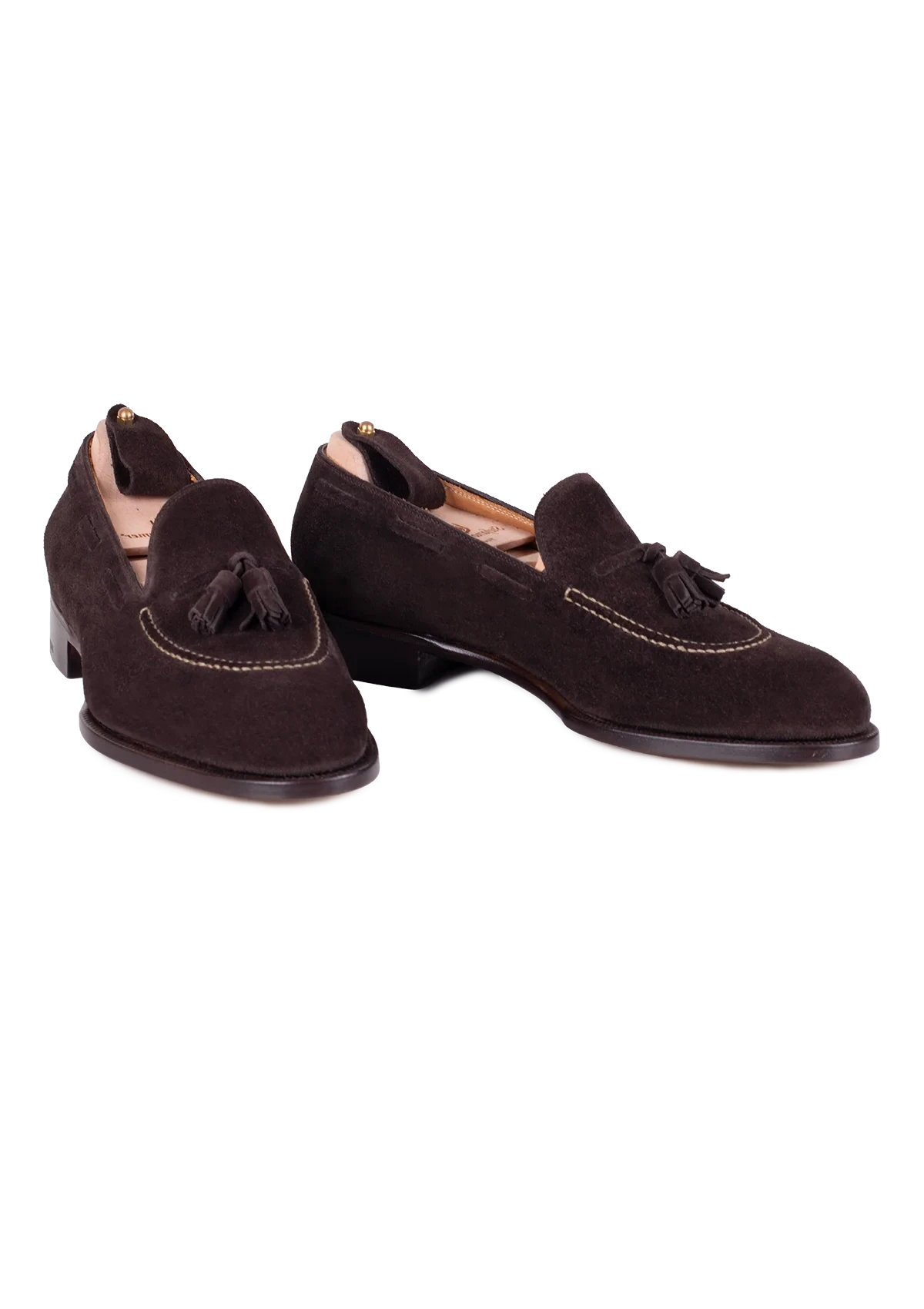 Bitter Chocolate Tassel Loafers