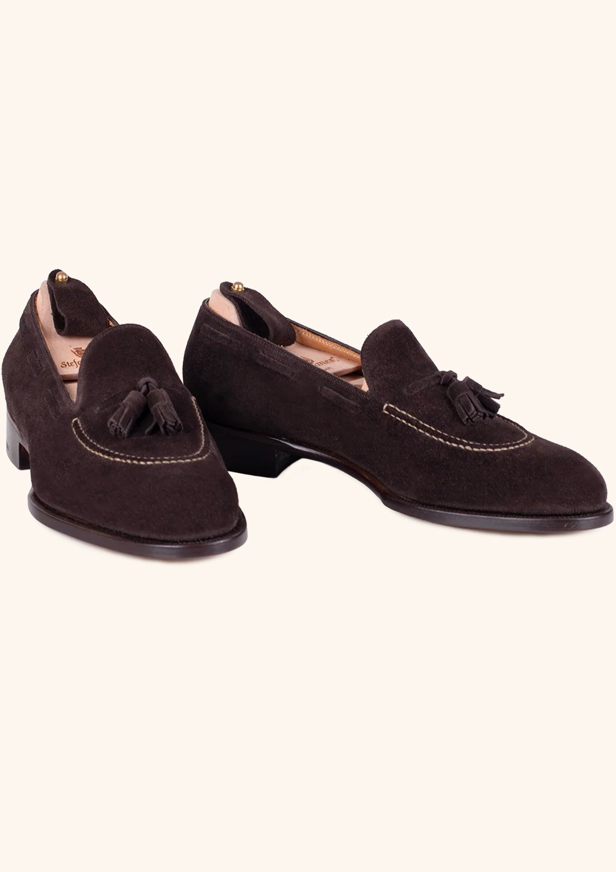 Bitter Chocolate Tassel Loafers