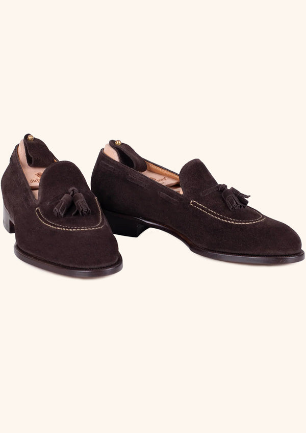 Bitter Chocolate Tassel Loafers