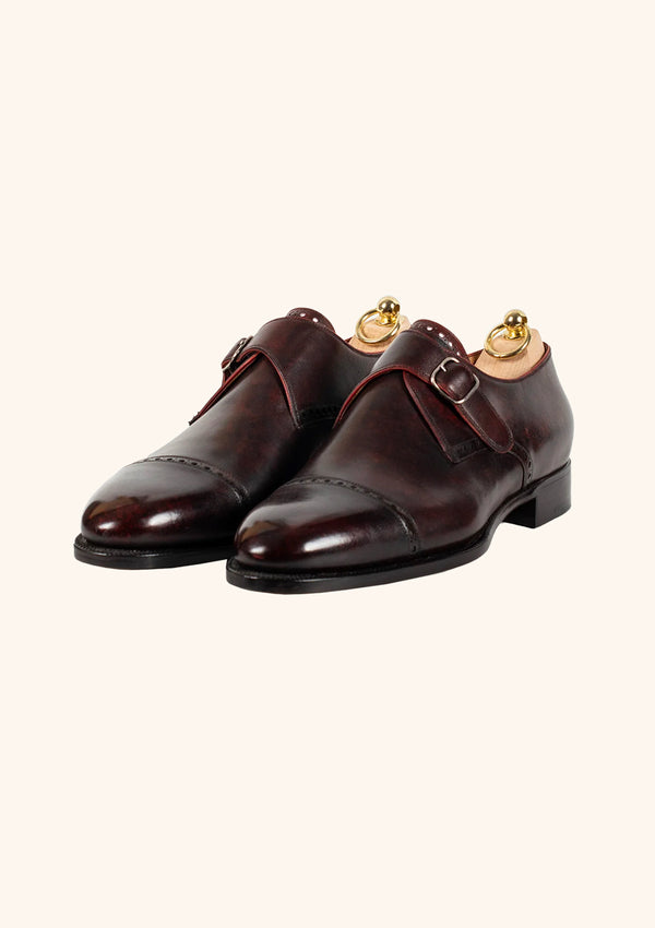 Brogued Captoe Single Monks