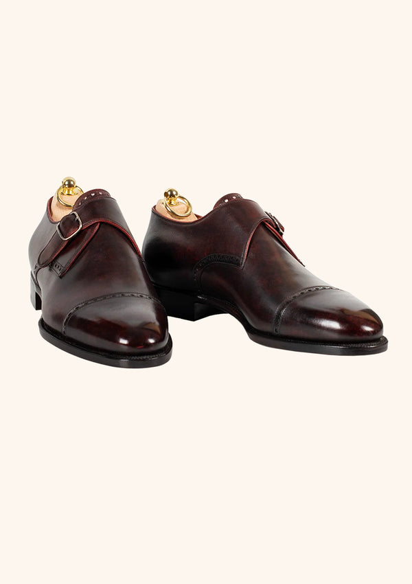 Brogued Captoe Single Monks