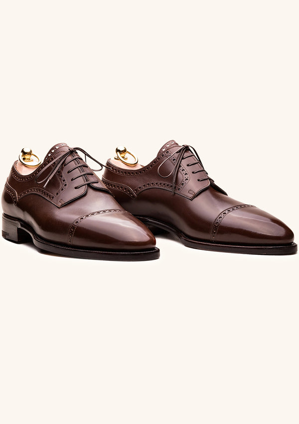 Brown Full brogue Derbies