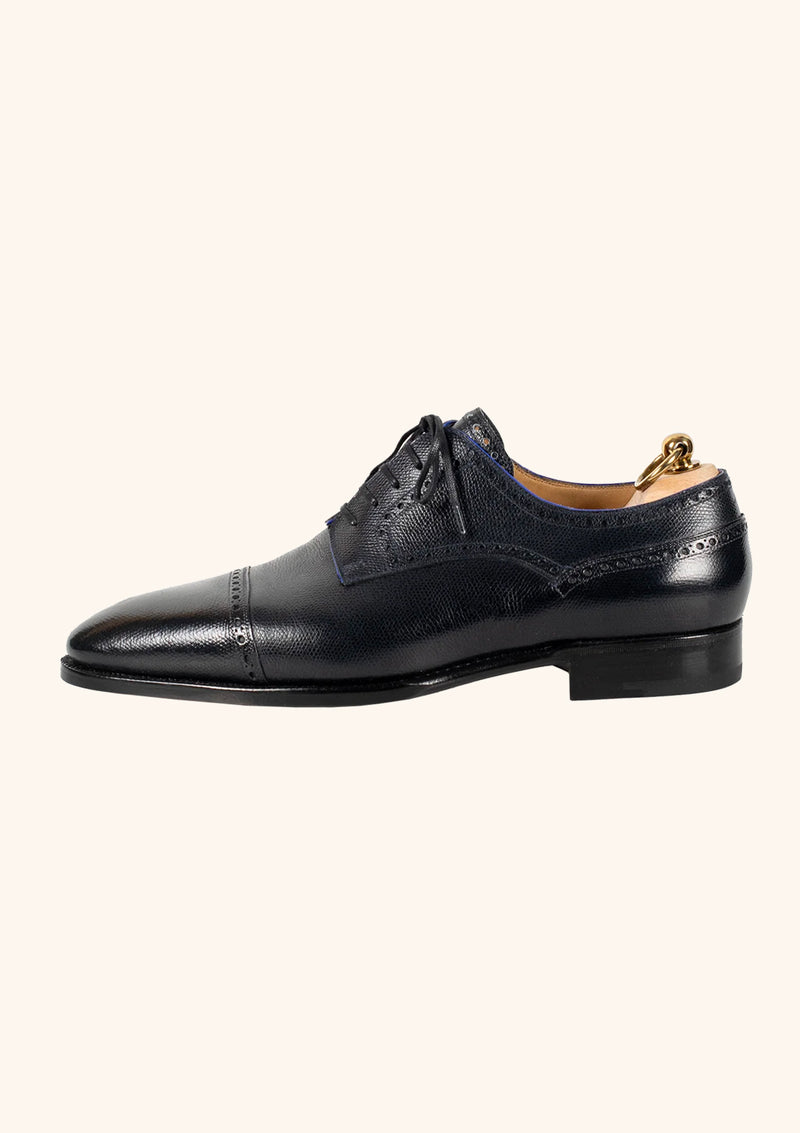 Blue Alpine Full Brogue Derbies | Stefano Bemer Blue Alpine Full Brogue Derbies | Stefano Bemer