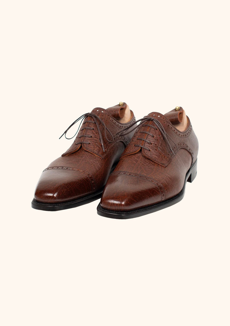 Five Eyelet Derbies in Brown Kudu