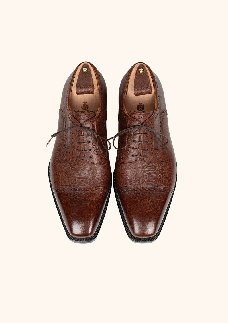 Five Eyelet Derbies in Brown Kudu