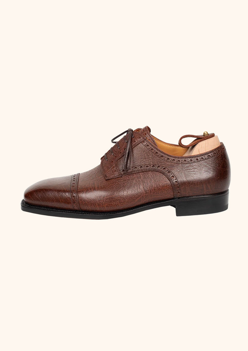 Five Eyelet Derbies in Brown Kudu