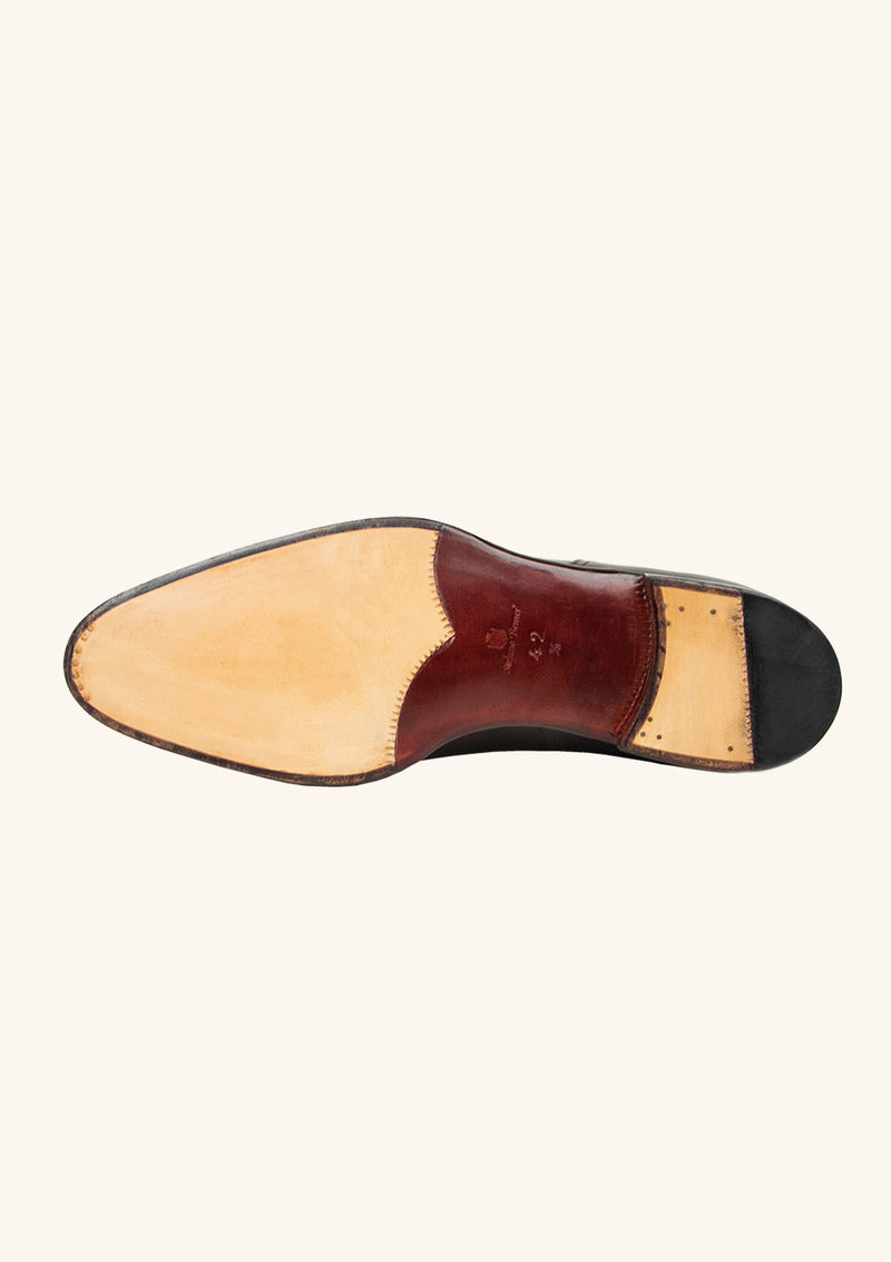 Chestnut Cap Toe Balmoral Oxfords