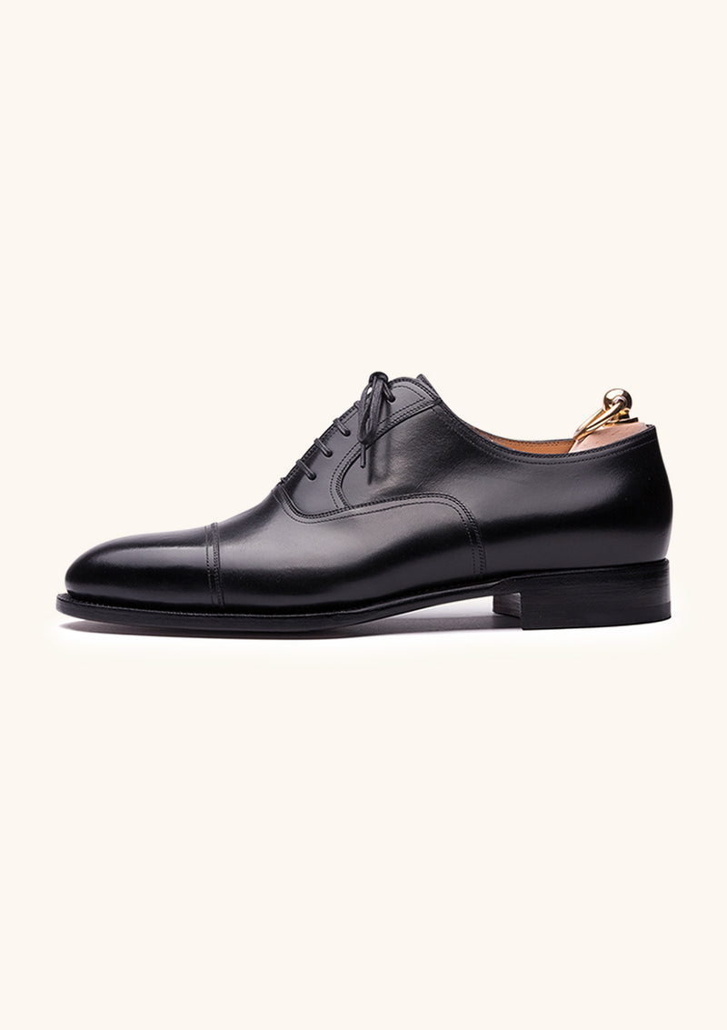Black Cap Toe Oxfords