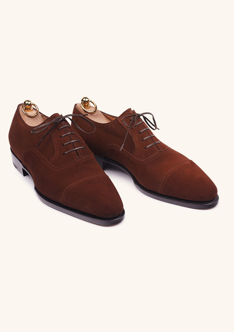 Brown Cap toe Oxfords