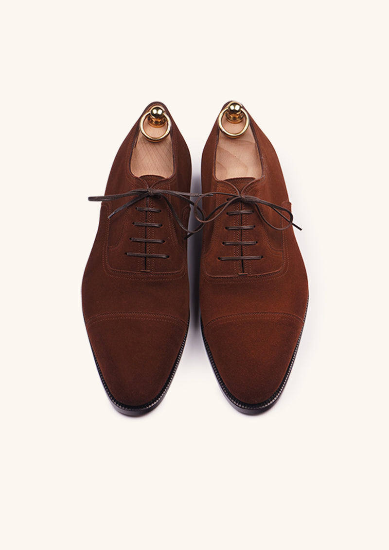 Brown Cap toe Oxfords