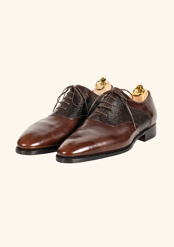 Dark Brown Saddle Oxford