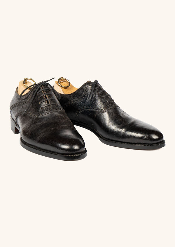 Black Saddle Oxfords