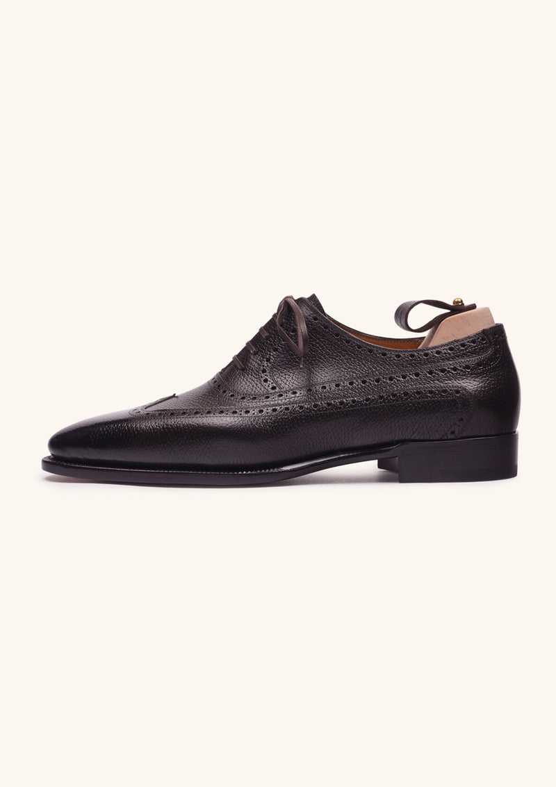 Dark Brown Wingtip Oxfords