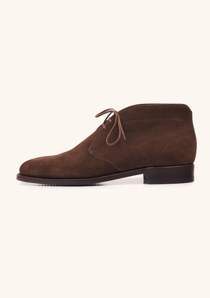 Chocolate Brown Chukka Boots in French Suede | Stefano Bemer Chocolate Brown Chukka Boots in French Suede | Stefano Bemer