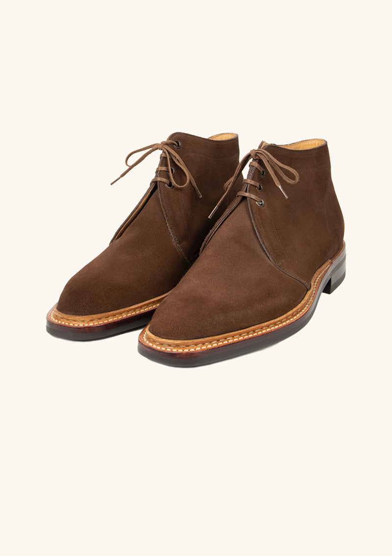 Chocolate Brown Suede Chukka Boots