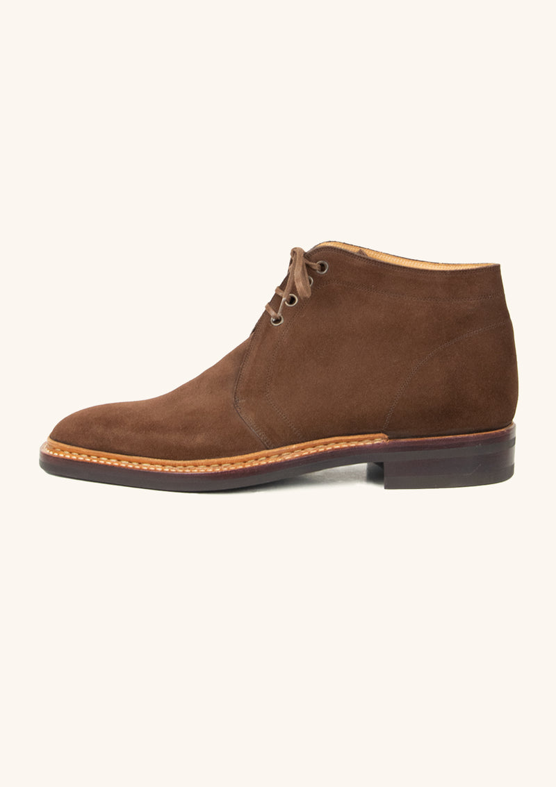 Chocolate Brown Suede Chukka Boots