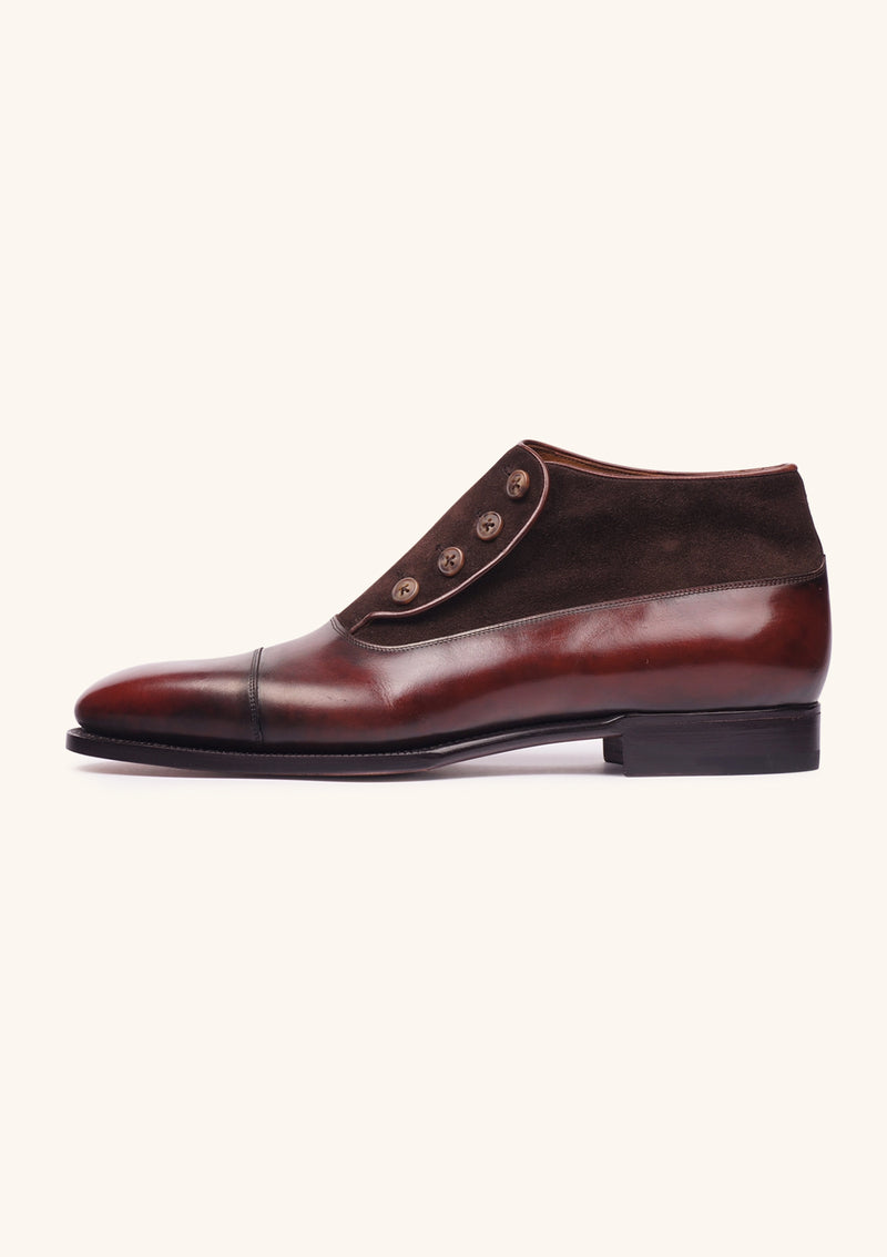 Brown Victorian Button Boots