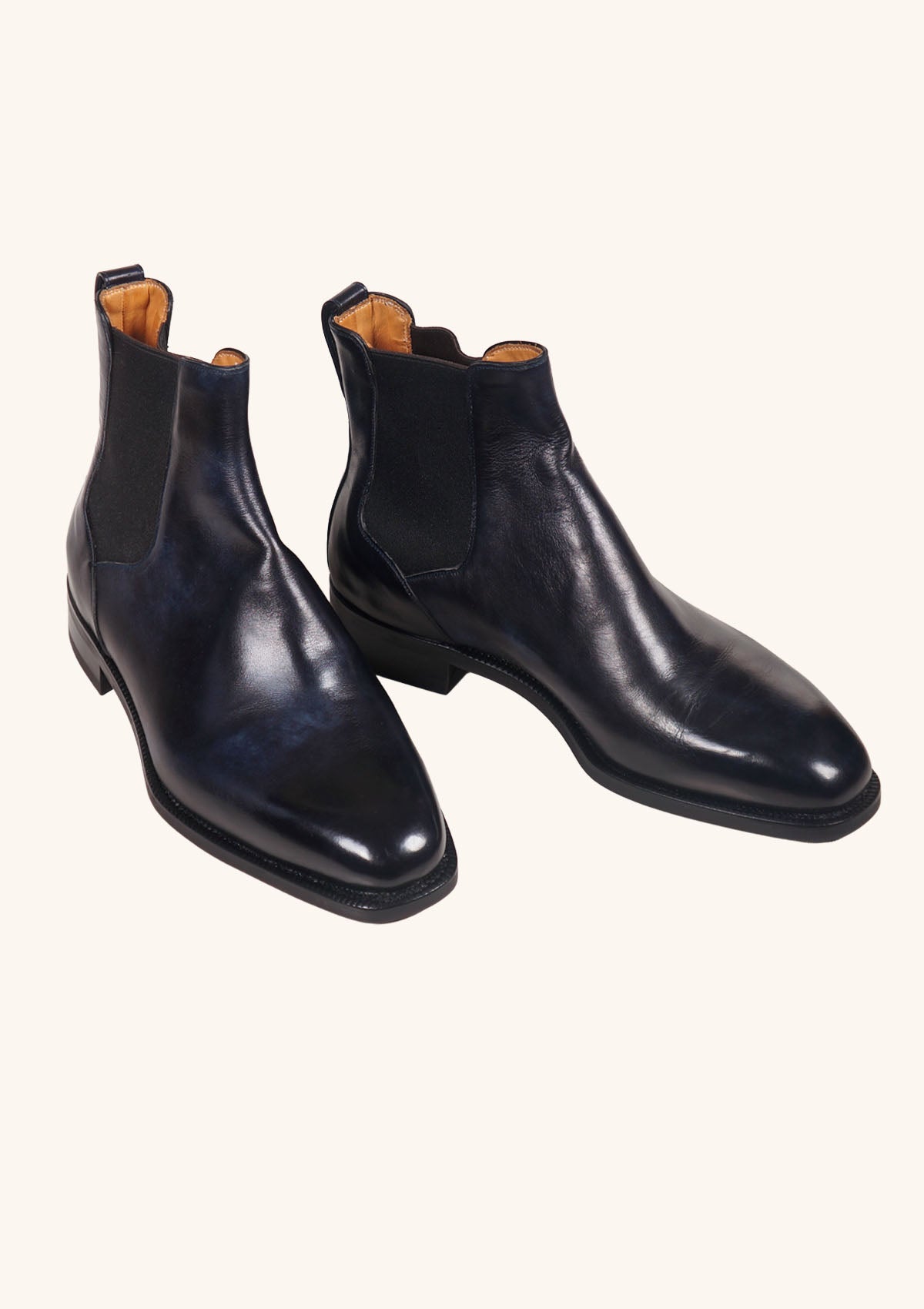 Blue Chelsea Boots