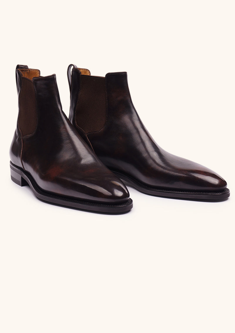 Brown Chelsea Boots in Italian Museum Calf | Stefano Bemer Brown Chelsea Boots in Italian Museum Calf | Stefano Bemer