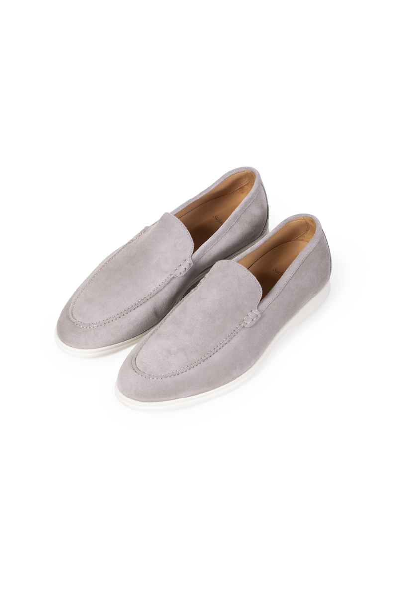 Taupe Kudu Reverse Stefano Bemer Walk Loafers