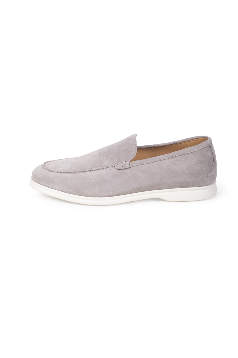 Taupe Kudu Reverse Stefano Bemer Walk Loafers